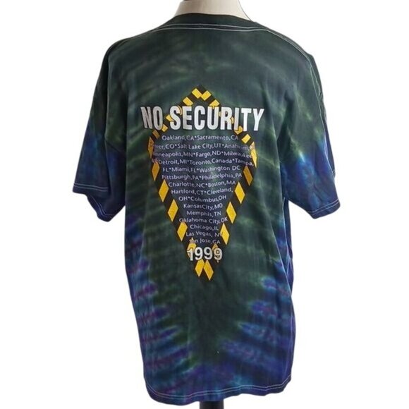 Vintage 1999 Rolling Stones Band T Shirt Tour Graphic Tie Dye Rock Tee Unisex - Picture 5 of 8